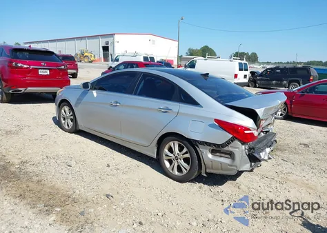 2012 Hyundai Sonata Limited из США, поврежденный, VIN 5NPEC4AC0CH343685